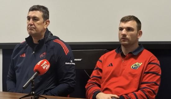 WATCH: Clayton McMillan Tadhg Beirne Leinster 