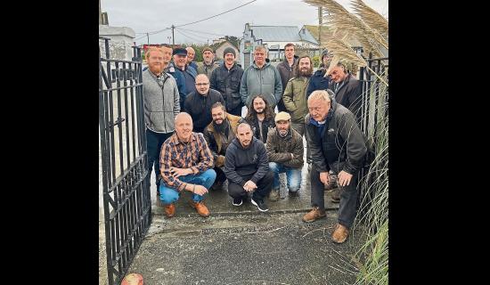Limerick blacksmith struck while iron was hot to restore historic gate smashed in car crash