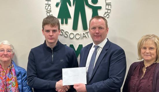 ICMSA scholarship awarded to student attending Limerick agricultural college