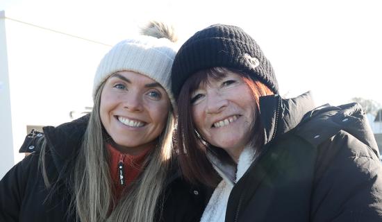 PICTURES: Supporters cheer on Limerick and Laois in Lidl Ladies National Football League