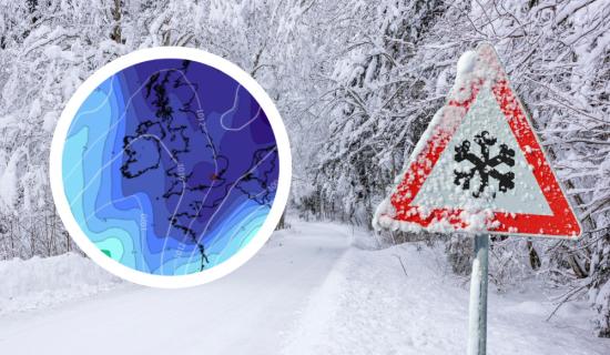 IRELAND SNOW MAP - Where will it snow as Met &Eacute;ireann issue new weather warnings?