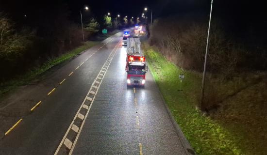 WATCH: Movement of 'exceptional abnormal load' causes disruption for Limerick motorists