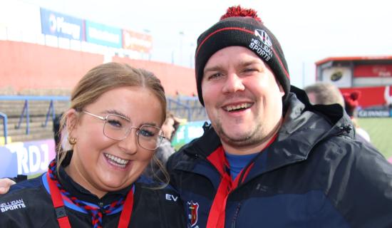PICTURES: Supporters cheer on St Munchin's in Munster Schools Senior Cup semi-final victory