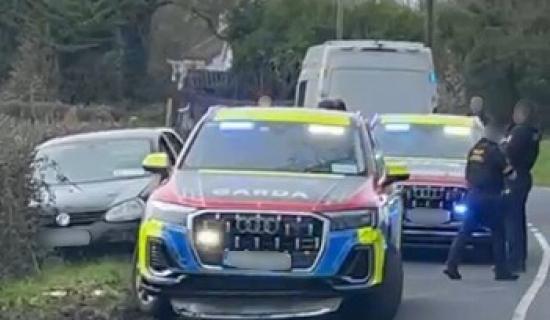 BREAKING: Two men arrested by armed gardai after dramatic chase on Limerick roads