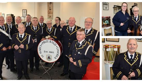 PICTURES: New exhibition celebrates the story of St Mary&rsquo;s Fife & Drum Prize Band