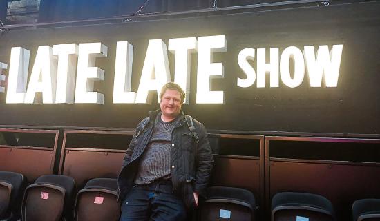 Inside the Late Late Show: Limerick Live reporter visits studio four!