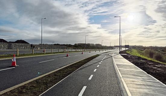 Significant day for Limerick community as first vehicles roll on &euro;58m road