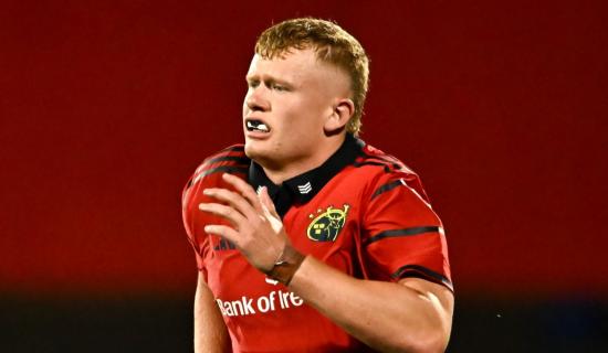 Munster Rugby announce two-year contract extension for young talent