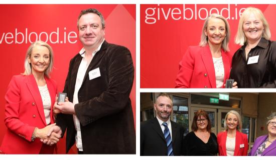 PICTURES: Irish Blood Transfusion Service celebrates Limerick's top donors