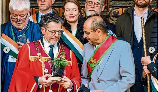 Mayor of Limerick John Moran hits Brussels for St Patrick&rsquo;s Day event