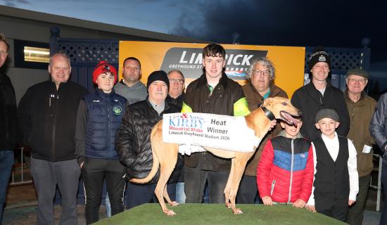 Twelve left standing in the Con & Annie Kirby Memorial in Limerick Greyhound Stadium
