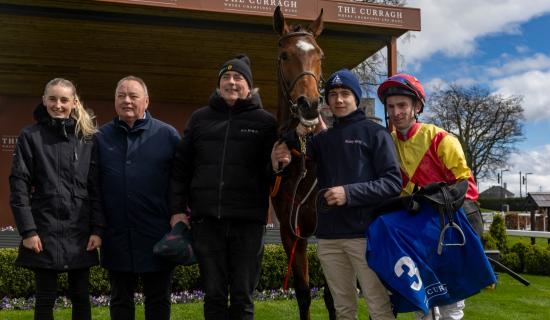 Success over the Easter bank holiday weekend for Limerick jockey Wes Joyce