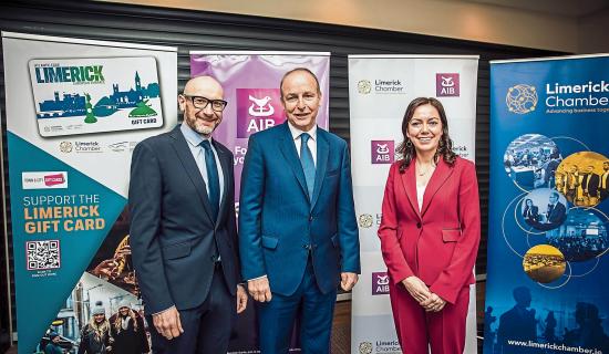 Limerick Chamber president presses home priorities to An Taoiseach