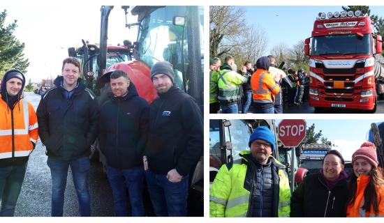 PICTURES: Limerick people join fuel protest in Foynes