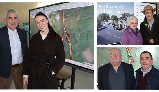 PICTURES: Limerick village holds public meeting on proposed new route plans