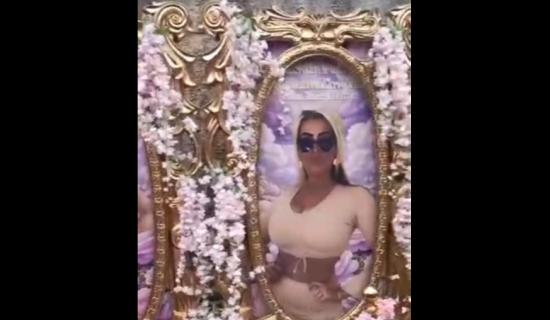 Elaborate floral tributes erected on Limerick street ahead of Scarlett Faulkner's funeral