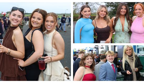 PICTURES: Students dress to impress as thousands pack the stands at Limerick Racecourse