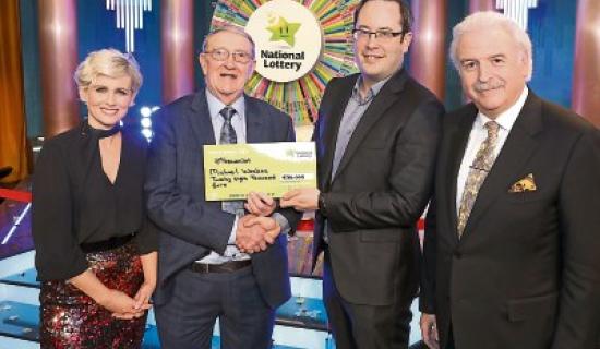 Sinead Kennedy, Mike Weekes, Brett Cross and Marty Whelan on Winning Streak