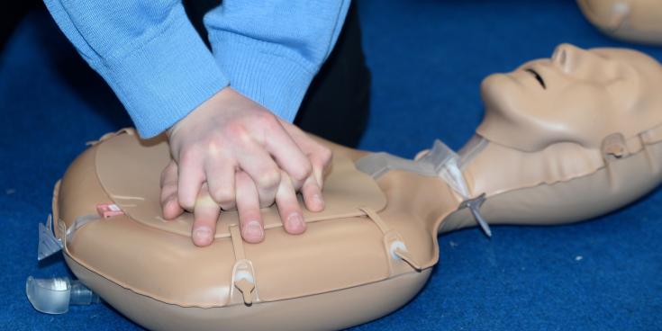 CPR training