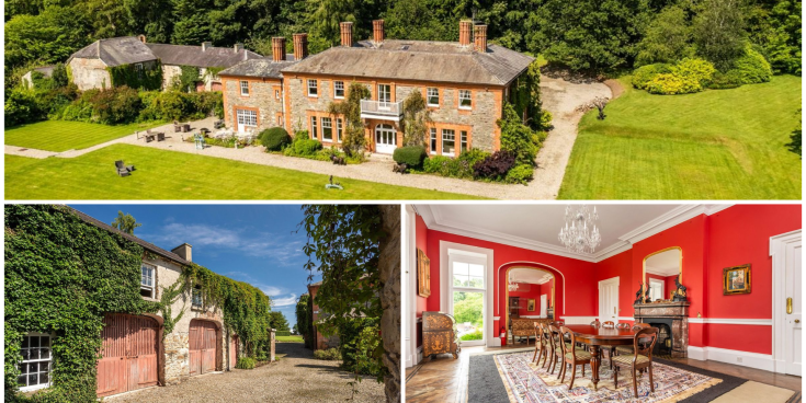 Irish mansion goes back on the market - the price tag alone will make you wince