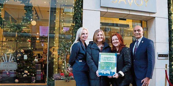 Top Limerick hotel gets Tidy Towns award for its 'warmth, style and sparkle'