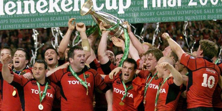 Munster Rugby to host 2006 Heineken Cup 20th Anniversary Gala Celebration Dinner