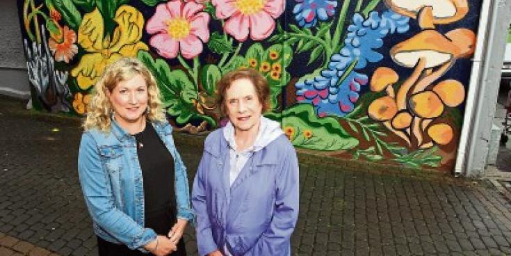 Young Limerick artists turn bright idea into mural