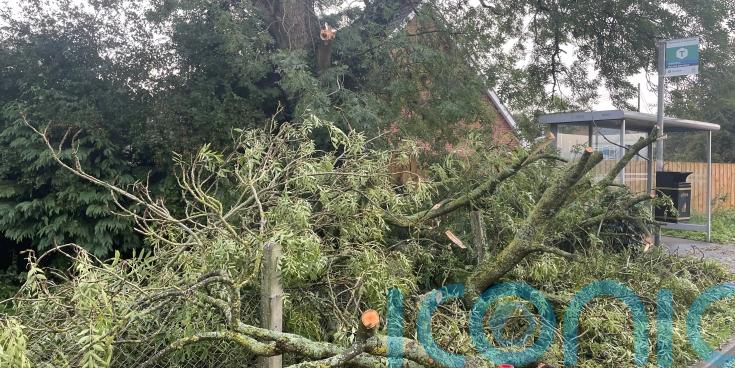 34,000 homes left without power as Storm Amy sweeps country