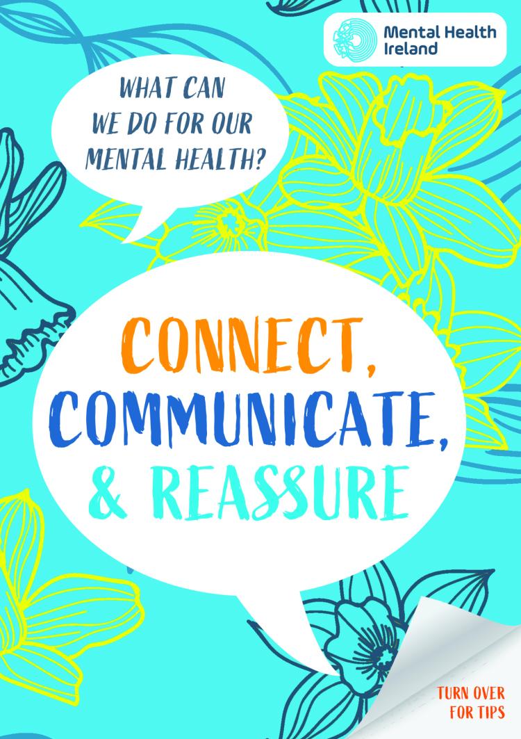 Limerick Mental health charity urges Ireland to Connect, Communicate and Reassure amid Covid