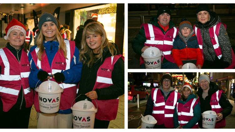 PICTURES: NOVAS Christmas Sleep-Out in Limerick City