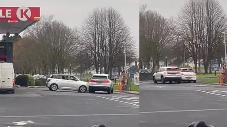 Caught on camera: Cars smashed during shocking altercation in Shannon car park