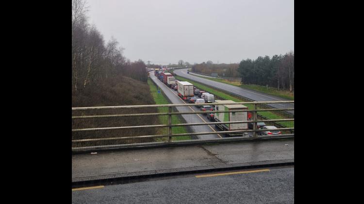 Multi-vehicle collision