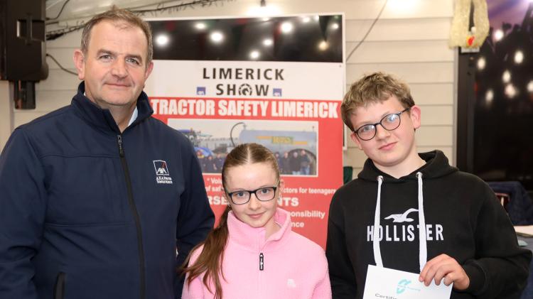 PICTURES: Presentation night for Tractor Safety Limerick course participants