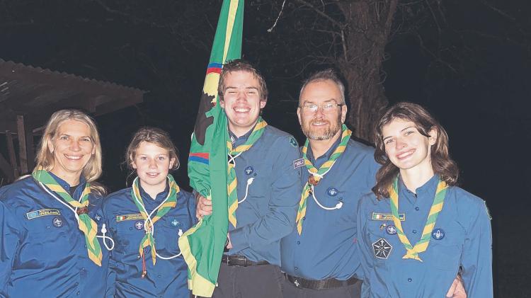 The Limerick family that Scouts together, sticks together!