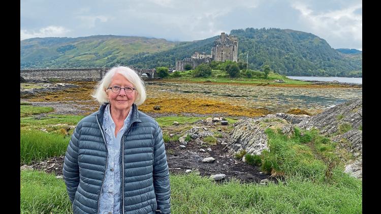 Kay realised her dream of returning to family roots