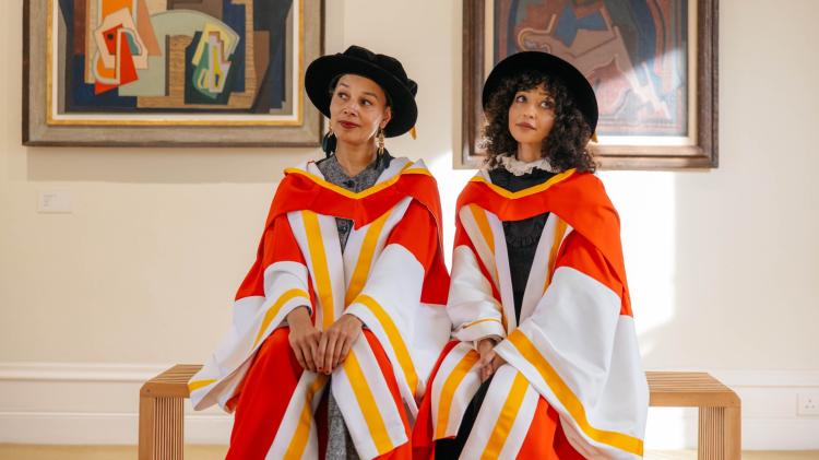 University of Limerick bestows honorary doctorates on Hollywood star and Grammy-award winning artist