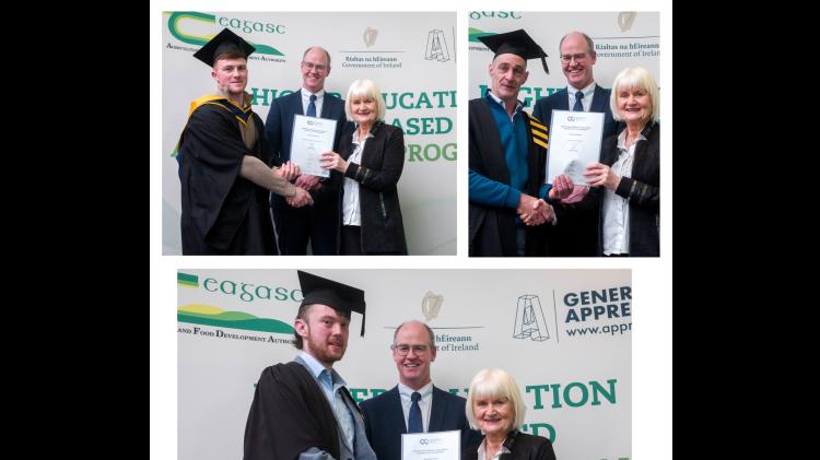 Three Limerick men among Ireland&rsquo;s first higher education apprentices in land-based sectors