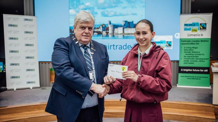 PICTURES: Fairtrade Limerick school poster competition champions sustainability