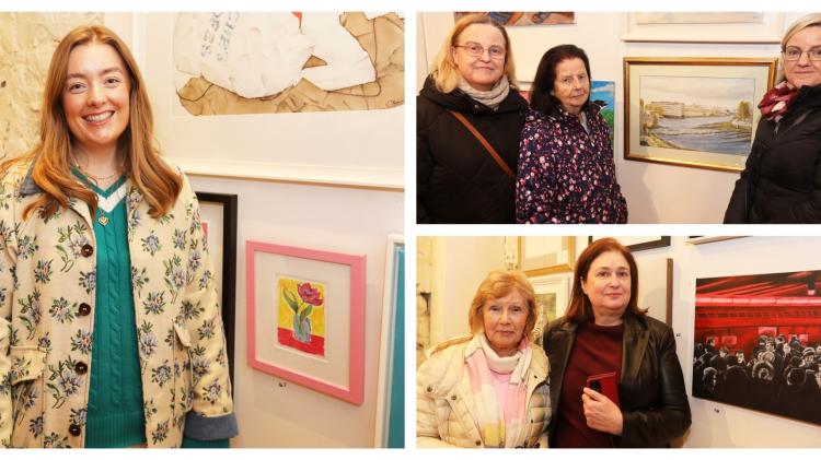 PICTURES: Stunning new art exhibition launched to celebrate International Women&rsquo;s Day in Limerick