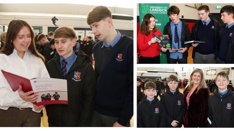 PICTURES: Career paths explored by ambitious Limerick students at careers fair
