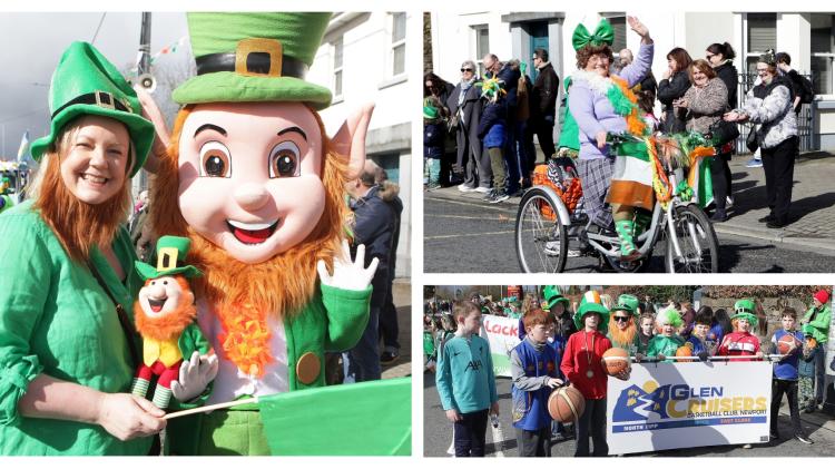 PICTURES: Local pride on full display at the Newport St Patrick&rsquo;s Day Parade