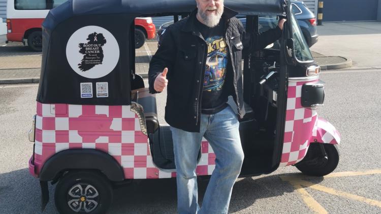 With three wheels and a sense of adventure, Dean Lambert will stop at Limerick for the Allianz Hurling Final with his tuk tuk in tow for charity