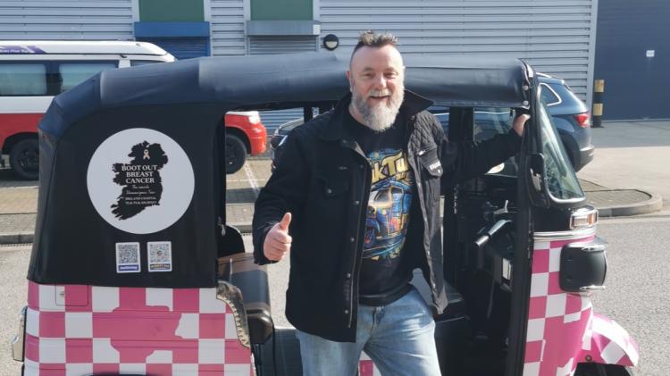 With three wheels and a sense of adventure, Dean Lambert will stop at Limerick for the Allianz Hurling Final with his tuk tuk in tow for charity