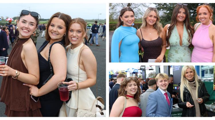 PICTURES: Students dress to impress as thousands pack the stands at Limerick Racecourse