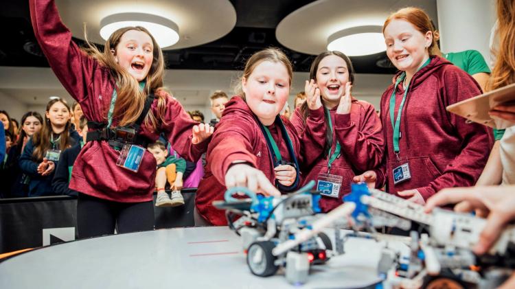 PICTURES: Annual Analog Devices Primary Schools Robotics Competition Final in Limerick