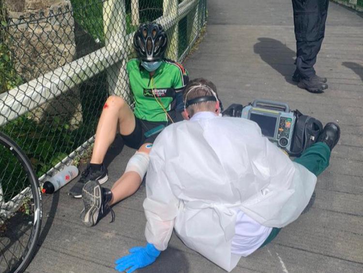 Limerick cyclist trampled on by horses being raced by boys Limerick