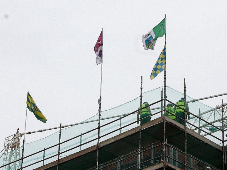 WATCHGAA flags fly high on Limerick's Gardens International ahead of