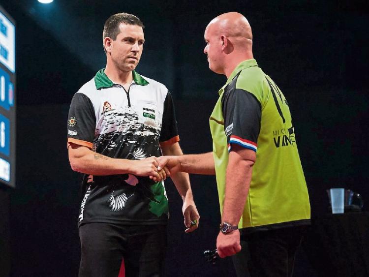 Limerick's William O'Connor stuns world darts champ Michael van Gerwen