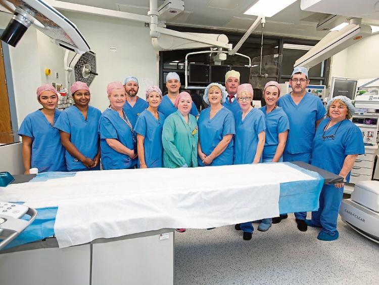 New hybrid theatre in University Hospital Limerick is at the cutting