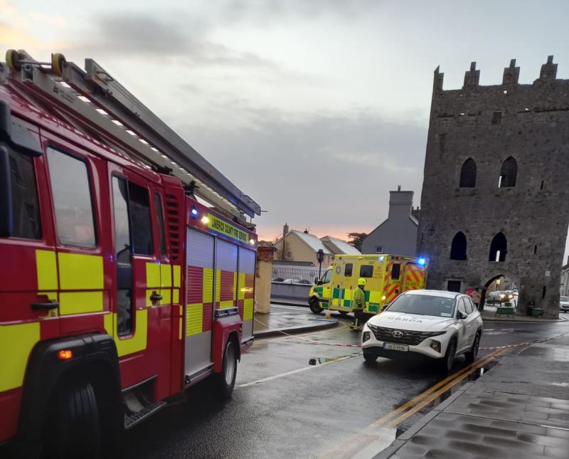 UPDATE: Three hospitalised in collision in Limerick town